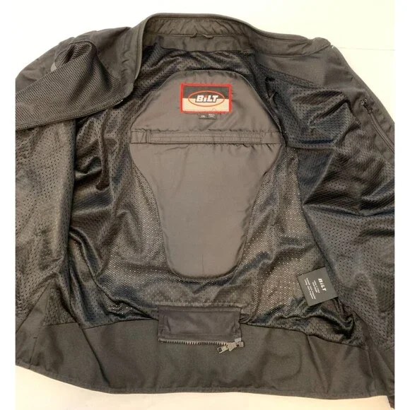 Leather Jacket Bilt Blaze Mesh Jacket BILT Motorcycle Jacket Size